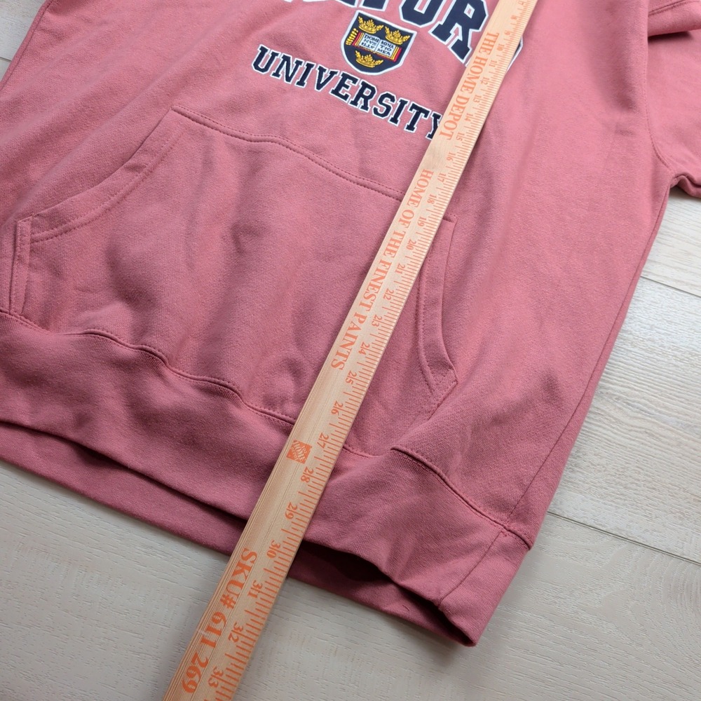 NEW Oxford University Hoodie Mens XXL Pink Official Merchandise Crest Sweatshirt - Picture 9 of 11